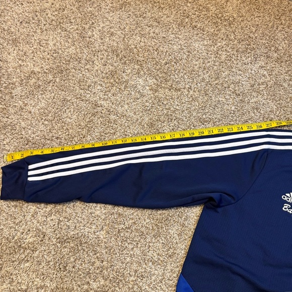 Adidas Climalite Zip Up Track Training Jacket Large - Picture 6 of 9